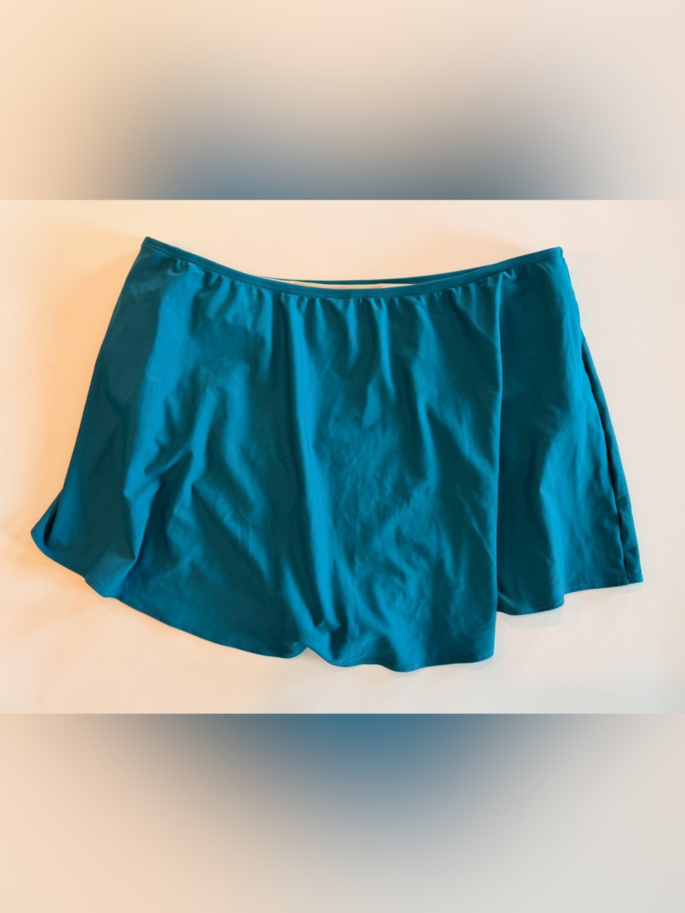 Old Navy Teal Stretch bikini 2 piece skort XL - Picture 5 of 13